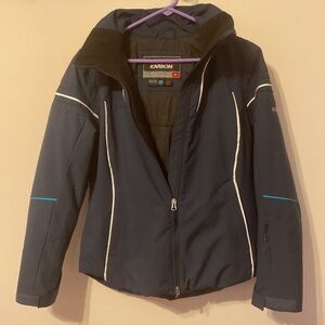 KARBON WOMENS WINTER SKI JACKET SIZE 8 NAVY NWOT